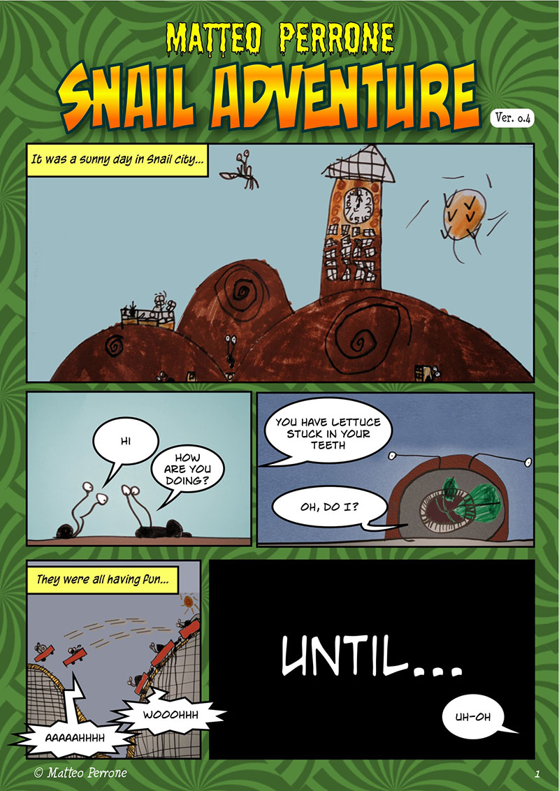 The Snail Comic Book Experiment PopcornFlow